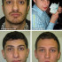 	На фото (по часовой стрелке, начиная с верхнего левого снимка): Нораир Давтян(22 года), Олег Иванов(23), Армен Симонян(19), Григорий Мельников(23).	