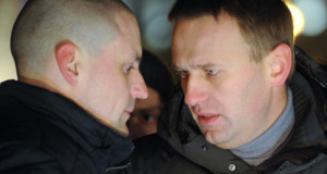 											Сергей Удальцов и Алексей Навальный										