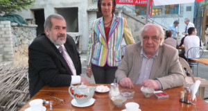 											Слева направо: Рефат Чубаров, Гульнара Бекирова, Владимир Буковский										