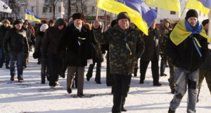 Протестующие в Чернигове